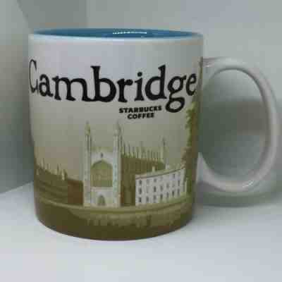 Starbucks Cambridge Mug Icon Kings College Bicycle Cam Coffee Cup Britain UK New - Sold on eBay Jan, 20th 2020 for $52.99