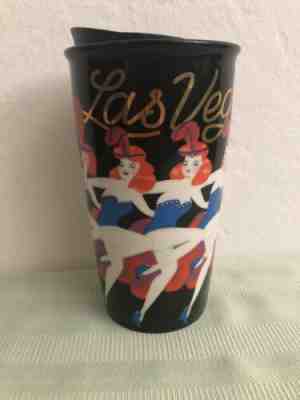 STARBUCKS TUMBLER LAS VEGAS SHOW GIRLS CERAMIC NEW 12 Oz. - Sold on eBay Jan, 20th 2020 for $21.95