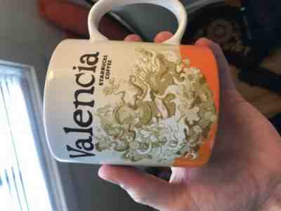 STARBUCKS ~ Valencia ~ Global Icon Mug  ~16 Oz Spain  - Sold on eBay Jan, 20th 2020 for $28.25