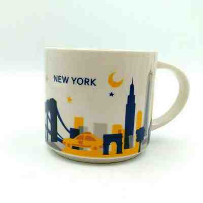 NEW Starbucks Coffee Mug You Are Here Collection NEW YORK 14oz - Sold on eBay Jan, 20th 2020 for $16.00