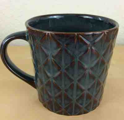 Starbucks 2009 Multicolored Geometric Design 16 oz Coffee Mug, New Bone China - Sold on eBay Jan, 20th 2020 for $20.00