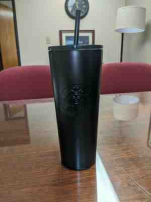 Starbucks Matte Black Stainless Steel Cold Cup Tumbler 24 oz. - Sold on eBay Jan, 20th 2020 for $24.95