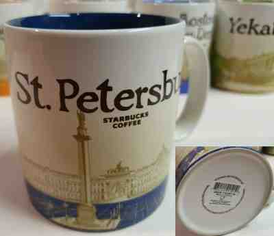 Starbucks ST PETERSBURG V2 Icon Series Mug MIC, w SKU 16 oz Discontinued Russia - Sold on eBay Jan, 20th 2020 for $97.95