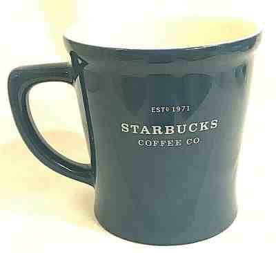 Starbucks 2008 Mug Est 1971 Blue Heavy Ceramic18 fl oz Cup  - Sold on eBay Jan, 20th 2020 for $29.99