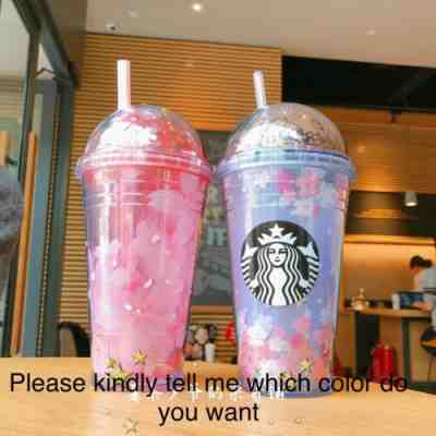 New Starbucks 2019 China Day Sakura Or Dawn Sakura 16oz Water  Bottle 1pc - Sold on eBay Jan, 20th 2020 for $29.99
