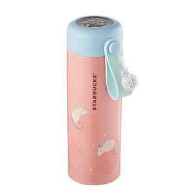 Starbucks Korea 2020 SS New Year White Mouse Strap Tumbler - Sold on eBay Jan, 20th 2020 for $35.00