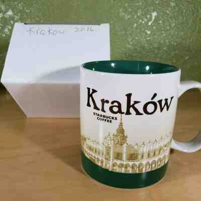 [NIB] Starbucks Coffee Mug KRAKOW Global City Icon Collector Series D/C - Sold on eBay Jan, 20th 2020 for $39.95