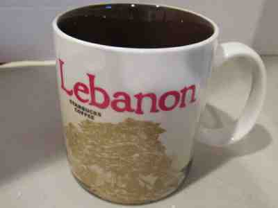 Starbucks 2015 Lebanon Global Icon Collectors Series Coffee Mug 16 Oz - Sold on eBay Jan, 20th 2020 for $38.00