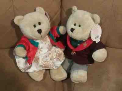Starbucks Bearista Holiday 2017 Bears Boy Girl USA Edition Christmas Barista NEW - Sold on eBay Jan, 19th 2020 for $21.00