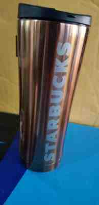 Starbucks Stainless steel Copper Color 12 oz Hot and Cold Tumbler  - Sold on eBay Jan, 19th 2020 for $30.00
