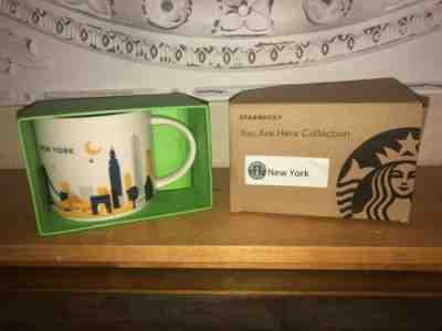 Starbucks New York “You Are Here” Collection Coffee Mug Cup w/ Box - FREESHIP - Sold on eBay Jan, 19th 2020 for $29.00