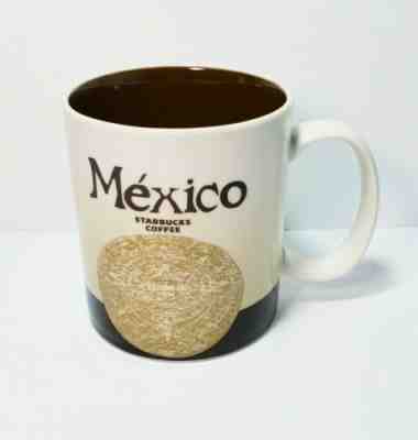 Starbucks Mexico Global Icon Series 16 Oz Coffee Mug Cup Brown 2018 - Sold on eBay Jan, 19th 2020 for $24.50