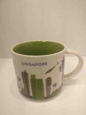 STARBUCKS SINGAPORE YOU ARE HERE 14 OZ MUG - Sold on eBay Jan, 19th 2020 for $27.49