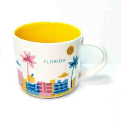 Starbucks You Are Here Collection Florida 14 Oz Coffee Mug Cup 2017 - Sold on eBay Jan, 19th 2020 for $20.99