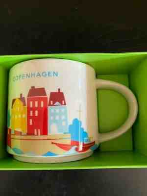 Starbucks You Are Here Collection Copenhagen Ceramic Coffee Mug New Box with SKU - Sold on eBay Jan, 19th 2020 for $45.00
