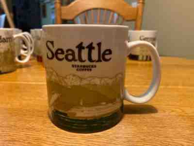 Starbucks Icon Collectors Series Seattle 2011 16OZ Mug - Sold on eBay Jan, 19th 2020 for $18.50