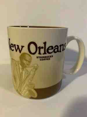 New Orleans City Jazz Starbucks Coffee 2011 Global Icon Edition Series 16 Oz Mug - Sold on eBay Jan, 19th 2020 for $21.50