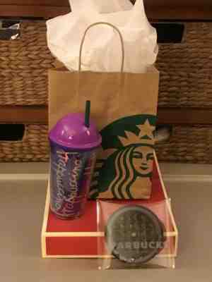 Starbucks Frappuccino To Go 16 fl oz Cold Cup w/ 2 lids NWT - Sold on eBay Jan, 19th 2020 for $15.99