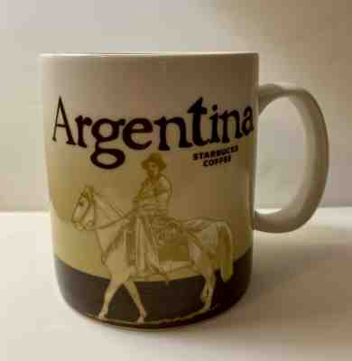 Starbucks Coffee Collector's Mug Argentina Excellent 2014 RARE - Sold on eBay Jan, 19th 2020 for $44.99