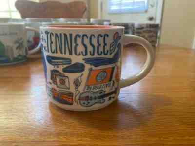 TENNESSEE  STARBUCKS 'BEEN THERE SERIES' MUG 14 oz - Sold on eBay Jan, 19th 2020 for $16.25