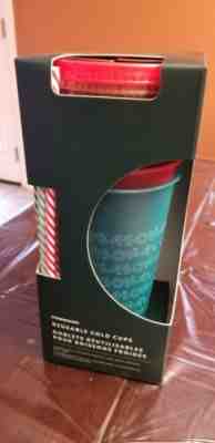 *Holiday Edition* Starbucks Color Changing Reusable Cold Cup Tumbler Pack - Sold on eBay Jan, 19th 2020 for $17.50