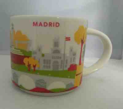 Starbucks Madrid Coffee Mug 14 oz You Are Here Collection 2016 Excellent Cond - Sold on eBay Jan, 19th 2020 for $24.99