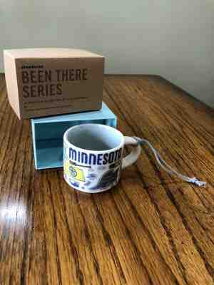 NIB w/Tag! Starbucks Minnesota You Are Here  *ORNAMENT COLLECTORS MUG* 2oz - Sold on eBay Jan, 19th 2020 for $19.99
