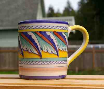 Starbucks Coffee Company Sberna Deruta Italy Handpainted Exclusive 3 5/8" Mug - Sold on eBay Jan, 19th 2020 for $26.00