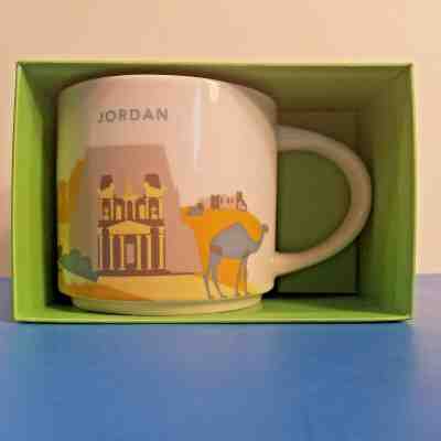 R@RE Starbucks Jordan YAH You are Here Mug Original NWT Dead Sea Petra Amman - Sold on eBay Jan, 19th 2020 for $49.40