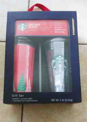 Starbucks Tumbler Set Instant Sweetened Iced Coffee Christmas Gifts Holiday 2017 - Sold on eBay Jan, 19th 2020 for $19.99