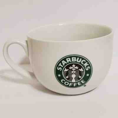 Starbucks Jumbo Large White Coffee Mug 2006 Green Mermaid Logo 24 oz Soup big - Sold on eBay Jan, 19th 2020 for $18.00