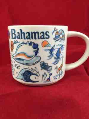 Starbucks 2018 Bahamas Been There Series Collectors Mug 14oz Shell Waves Fish - Sold on eBay Jan, 19th 2020 for $34.00