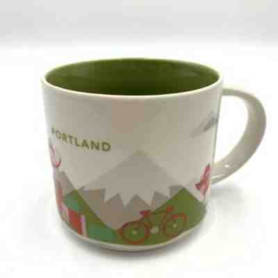 Starbucks Portland Oregon 2013 You Are Here Collection 14oz Coffee Mug Cup New - Sold on eBay Jan, 19th 2020 for $19.70