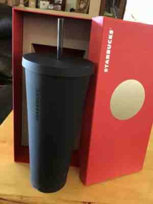 Starbucks Limited Edition Tumbler Cup - Matte Black - Sold on eBay Jan, 19th 2020 for $45.00