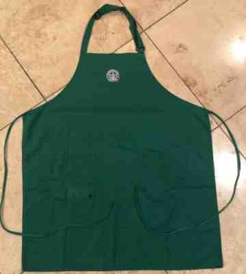 Starbucks Green Apron Old Logo With Pockets - Sold on eBay Jan, 19th 2020 for $16.99