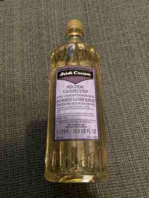 Starbucks Irish Cream Syrup 1 Ltr Bottle (NO pump Included) NEW! RARE! - Sold on eBay Jan, 19th 2020 for $34.99