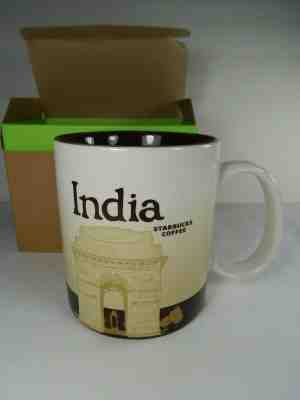 Starbucks India Country Global Icon City Mug. NIB. 16oz.  - Sold on eBay Jan, 19th 2020 for $23.00