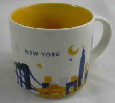 Starbucks New York NYC You Are Here Series Coffee Mug 14oz Cup Statue of Liberty - Sold on eBay Jan, 19th 2020 for $29.99