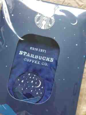 Starbucks Korea Summer Night Drawstring Pouch Limited Edition Velvet  - Sold on eBay Jan, 22nd 2020 for $19.00