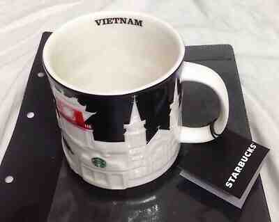 Starbucks 16 FL Oz Vietnam Local Relief Global Icon City Coffee Cup New - Sold on eBay Jan, 21st 2020 for $20.00