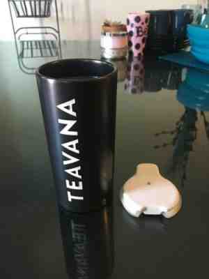 Starbucks Teavana Matte Black Ceramic Travel Mug - Sold on eBay Jan, 21st 2020 for $24.50
