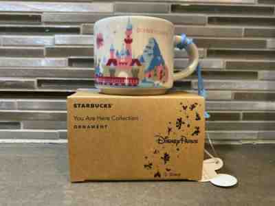 TWO Starbucks x DISNEY Disneyland Exclusive YAH Ornaments - Sold on eBay Jan, 21st 2020 for $53.98