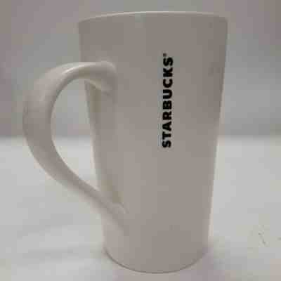 Starbucks 20 oz Venti Mug 2011 Tall Ceramic Large White Matte Series Latte - Sold on eBay Jan, 21st 2020 for $19.89