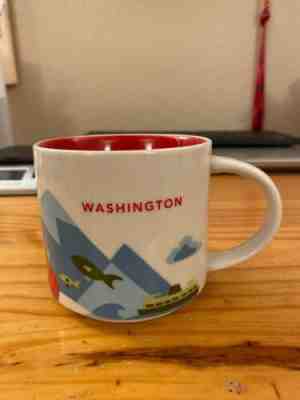 Starbucks You Are Here Mug Washington USA 14 oz Coffee Cup NEW - Sold on eBay Jan, 21st 2020 for $19.79