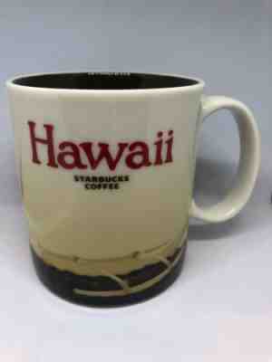 Starbucks Hawaii Coffee Mug Cup City Icon Series Collection Collector 16oz 2011 - Sold on eBay Jan, 21st 2020 for $16.99