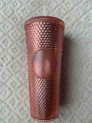 NEW Starbucks Rose Pink Iridescent Holographic Diamond Studded 24oz Cup - Sold on eBay Jan, 21st 2020 for $49.95