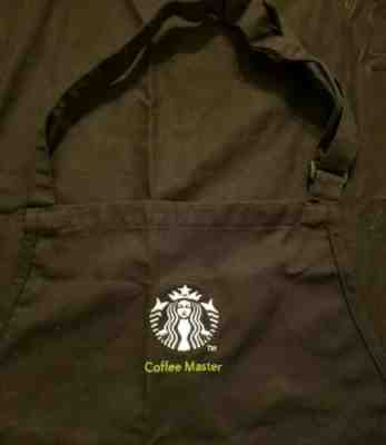 Starbucks Black Coffee Master Barista Apron - AUTHENTIC  - Sold on eBay Jan, 21st 2020 for $30.00