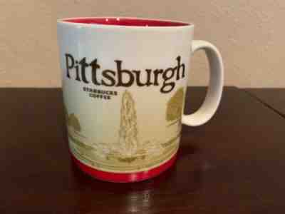 starbucks PITTSBURGH ICON 16oz mug.  - Sold on eBay Jan, 21st 2020 for $20.00