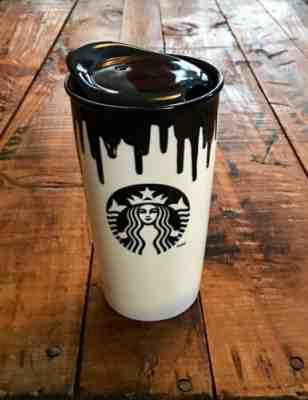 Starbucks Limited Band of Outsiders Travel Mug Black Drip Coffee Tumbler 12oz - Sold on eBay Jan, 21st 2020 for $59.99