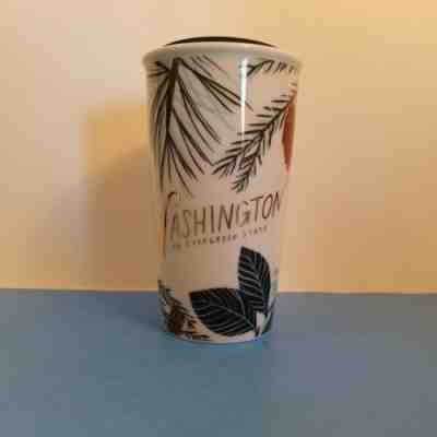 Starbucks NWT Washington WA Evergreen State Double wall Tumbler travel mug  - Sold on eBay Jan, 21st 2020 for $29.95